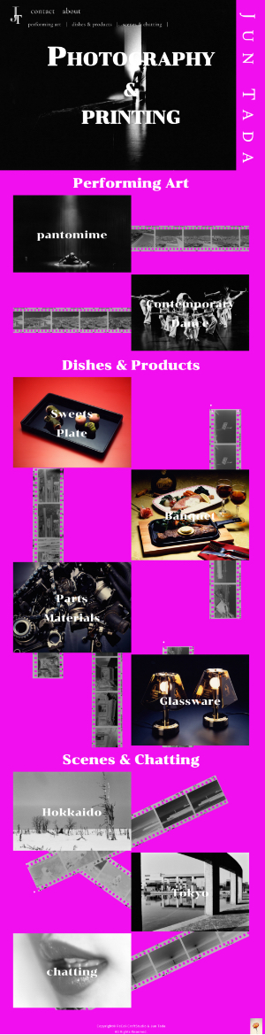 photo gallery site top